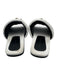 JW Anderson Shoe Size 39.5 White & Multi Leather open toe Logo Slides Sandals White & Multi / 39.5