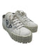 Prada Shoe Size 40 White Leather Lace Up Platform Chunky Box Inc. Sneakers White / 40