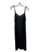 House of Harlow 1960 Size XS Black Polyester Sequin Spat Side Zip Maxi Dress Black / XS