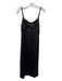 House of Harlow 1960 Size XS Black Polyester Sequin Spat Side Zip Maxi Dress Black / XS