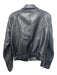 BlankNYC Size XS Black Leather Zip Front Collar Moto Jacket Black / XS