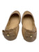 Cole Haan Shoe Size 7B Beige Patent Leather Round Toe Bow Detail Flats Beige / 7B