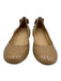 Cole Haan Shoe Size 7B Beige Patent Leather Round Toe Bow Detail Flats Beige / 7B