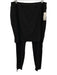 Eileen Fisher Size XL Black Viscose & Spandex Elastic Waist Layered Skirt Pants Black / XL