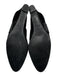 Stuart Weitzman Shoe Size 8.5 Black Suede Elastic Wedge Ankle Vintage Booties Black / 8.5