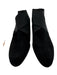 Stuart Weitzman Shoe Size 8.5 Black Suede Elastic Wedge Ankle Vintage Booties Black / 8.5