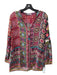 Johnny Was Size S Multicolor Silk All Over Print Top Multicolor / S