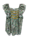 Current Air Size XS Green, Yellow & Multicolor Polyester Blend Cap Sleeve Top Green, Yellow & Multicolor / XS