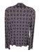 Prada Size Est XS/S Purple, White, Black Missing Fabric Tag Long Sleeve Top Purple, White, Black / Est XS/S