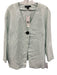 Lafayette 148 Size 16 Light Mint Green Linen 1 Button Long Sleeve Jacket Light Mint Green / 16