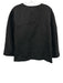 Lafayette 148 Size Est. Size: XL Black Linen Blend Textured Snap Jacket Black / Est. Size: XL