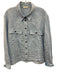 Lafayette 148 Size Est. Size Large Light Blue Linen Button Down Long Sleeve Top Light Blue / Est. Size Large