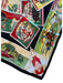 Tabasco Red, Yellow, Multi Silk Graphic scarf Red, Yellow, Multi / One Size