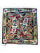 Tabasco Red, Yellow, Multi Silk Graphic scarf Red, Yellow, Multi / One Size