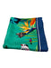 Echo Blue, Green, Multi Silk Birds Butterflies scarf Blue, Green, Multi