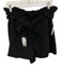 Amanda Uprichard Size M Black Polyester Pocketed Ruffle Top Tie Waist Shorts Black / M