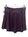 Spanx Size M Eggplant Purple Polyester Blend Lined Elastic Waist Skort Eggplant Purple / M