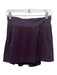 Spanx Size M Eggplant Purple Polyester Blend Lined Elastic Waist Skort Eggplant Purple / M