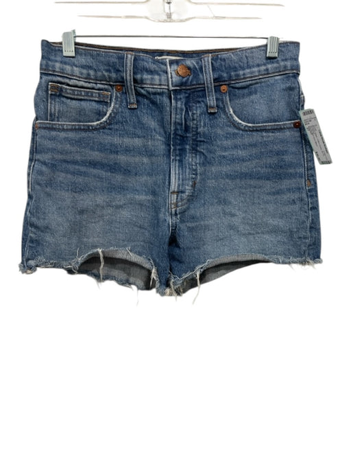 Madewell Size 27 Medium Wash Cotton Denim Zip Fly Shorts Medium Wash / 27