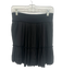 Isabel Marant Size 40 Black Cotton Silk Elastic Waist Front Zip & Button Skirt Black / 40