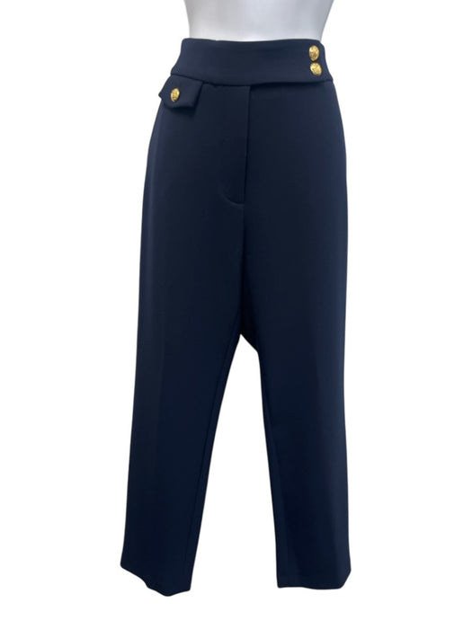 Veronica Beard Size 10 Navy Blue Polyester Blend Double Breasted Pant Set Navy Blue / 10
