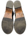 Gucci Shoe Size 38 Black, Brown, Gold Leather Suede Wood Sole Horsebit Clogs Black, Brown, Gold / 38