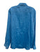 Rodd & Gun Size M Blue Linen Solid Button Up Men's Long Sleeve Shirt Blue / M