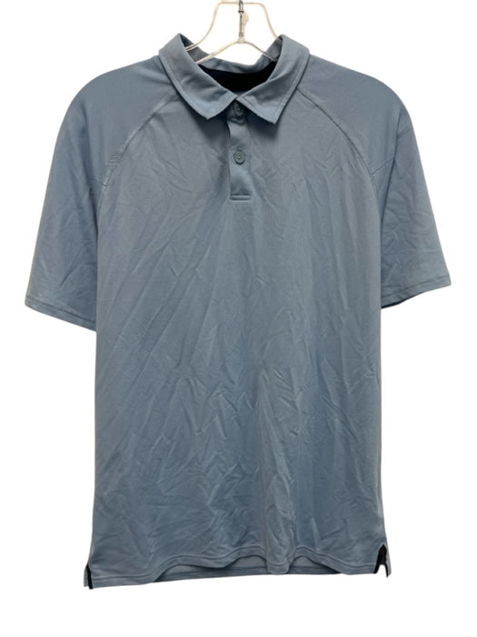 Rhone Size M Light blue Synthetic Solid Polo Athleisure Men's Short Sleeve Light blue / M