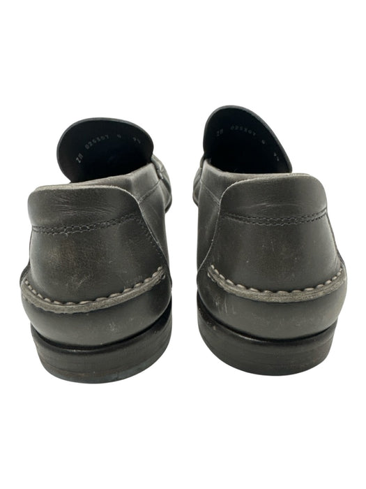 Ferragamo Shoe Size 9.5 AS IS Gray Leather Solid Dress Men's Shoes Gray / 9.5