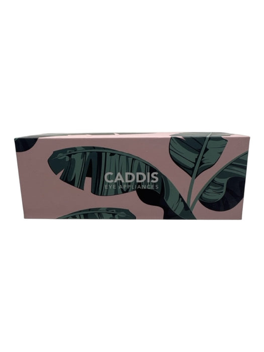 Caddis Dark Red Acetate Square Lens Readers Eyeglass Frames Dark Red