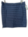 Jack Wolfskin Size M Navy Blue Polyester Puffer Zip Pockets Above Knee Skirt Navy Blue / M
