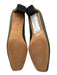 Frances Valentine Shoe Size 7B Olive Green Patent Leather Faux Gem Pumps Olive Green / 7B