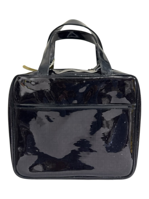 Trina Turk Black Rubber Top Handles Cosmetic bag Travel Bag Set Of 4 Bag Black / S