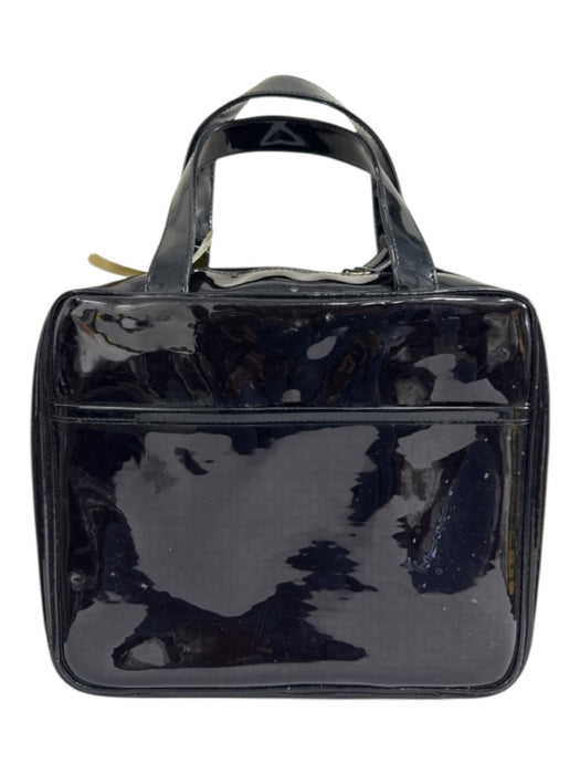 Trina Turk Black Rubber Top Handles Cosmetic bag Travel Bag Set Of 4 Bag Black / S