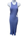 Jonathan Simkhai Size M Purple Tencel Blend Cut Out Ribbed Maxi Sleeveless Dress Purple / M