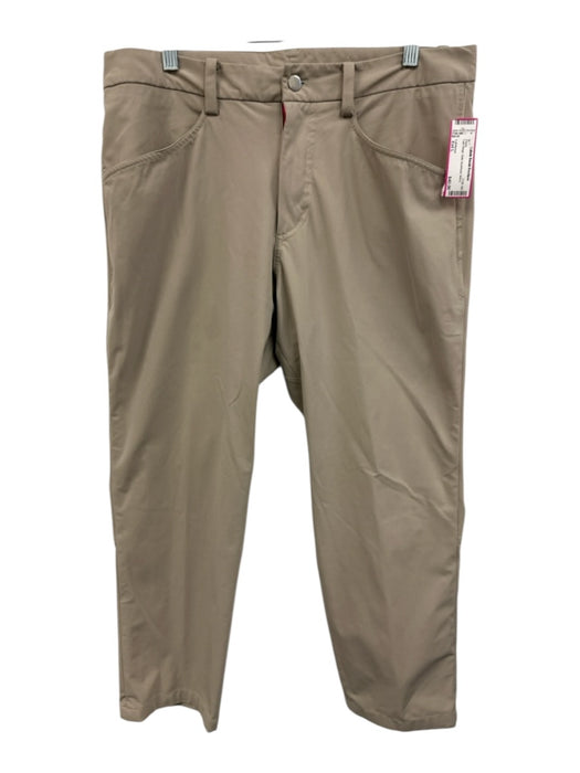 Lululemon Size Est L Light Beige Solid Men's Pants Light Beige / Est L