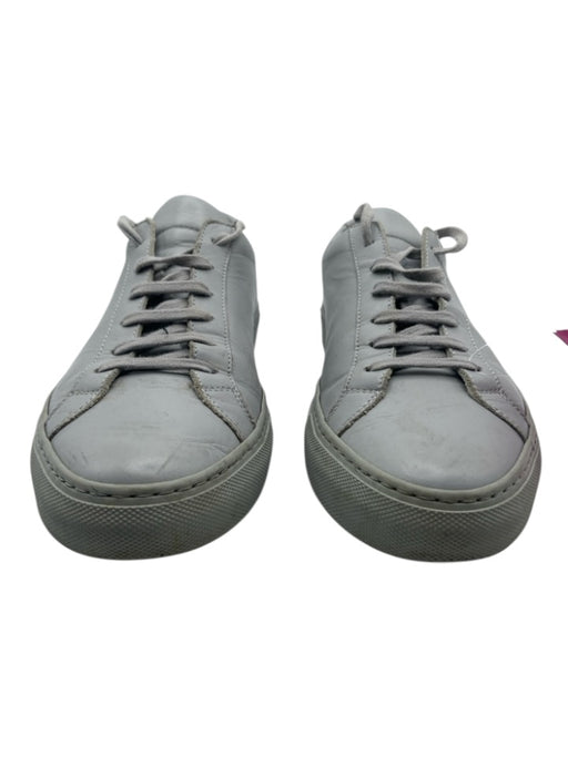 Common Projects Shoe Size 41 AS IS Light Gray Leather Solid Men's Shoes Light Gray / 41