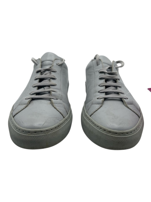 Common Projects Shoe Size 41 AS IS Light Gray Leather Solid Men's Shoes Light Gray / 41