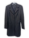 Elie Tahari Size XS Black Wool Blend Textured 3 Button Blazer Coat Black / XS