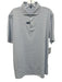 Peter Millar NWT Size L Pink & Blue Synthetic Striped Polo Men's Short Sleeve Pink & Blue / L