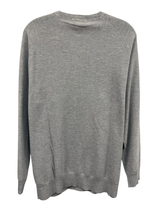 Peter Millar NWT Size XL Gray Cotton Men's Long Sleeve Shirt Gray / XL