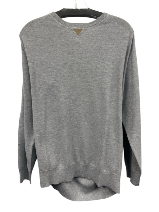 Peter Millar NWT Size XL Gray Cotton Men's Long Sleeve Shirt Gray / XL