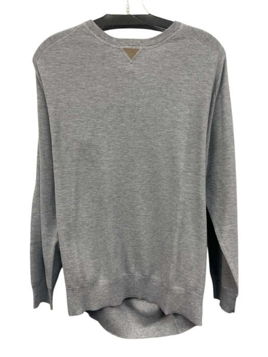 Peter Millar NWT Size XL Gray Cotton Men's Long Sleeve Shirt Gray / XL