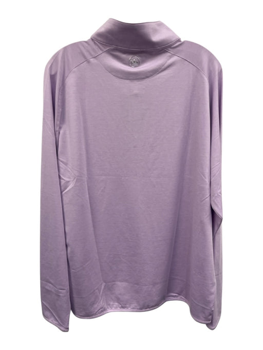 Peter Millar NWT Size XL Light Pink Polyester Heathered Men's Long Sleeve Shirt Light Pink / XL