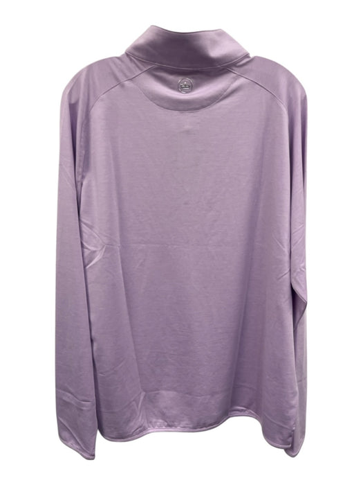 Peter Millar NWT Size XL Light Pink Polyester Heathered Men's Long Sleeve Shirt Light Pink / XL