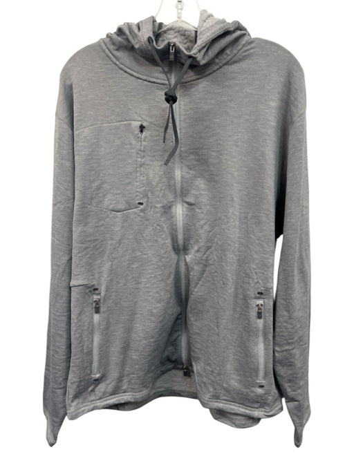 Peter Millar NWT Size XL Gray Polyester Heathered Hoodie Men's Jacket Gray / XL