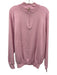 Peter Millar NWT Size L Pink Merino Wool Solid Quarter Zip Men's Jacket Pink / L