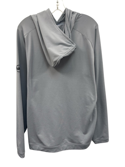 Peter Millar Size XL Gray Polyester Solid Hoodie Men's Jacket Gray / XL