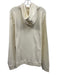 Peter Millar NWT Size XL Cream Cotton Blend Solid Hoodie Men's Jacket Cream / XL