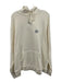 Peter Millar NWT Size XL Cream Cotton Blend Solid Hoodie Men's Jacket Cream / XL